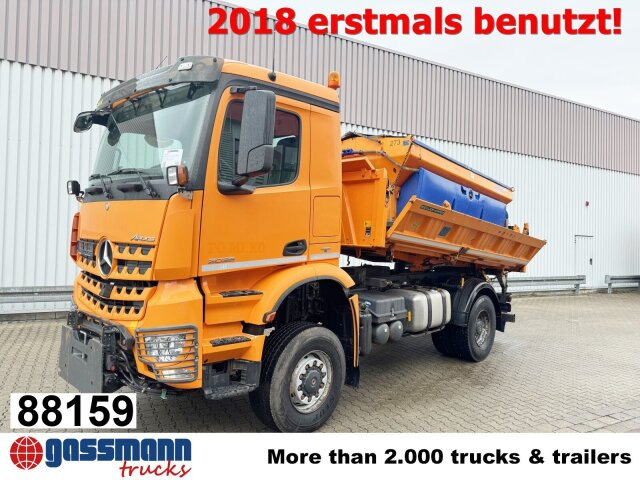 Mercedes-Benz Arocs 2036 AK 4x4, Grounder, Motorabtrieb, - Camion benne: photos 1 Mercedes-Benz Arocs 2036 AK 4x4, Grounder, Motorabtrieb, - Camion benne: photos 1