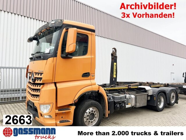 Mercedes-Benz Arocs 2552 L 6x2, Lenk-/Liftachse 3x Vorhanden! - Camion ampliroll: photos 1 Mercedes-Benz Arocs 2552 L 6x2, Lenk-/Liftachse 3x Vorhanden! - Camion ampliroll: photos 1