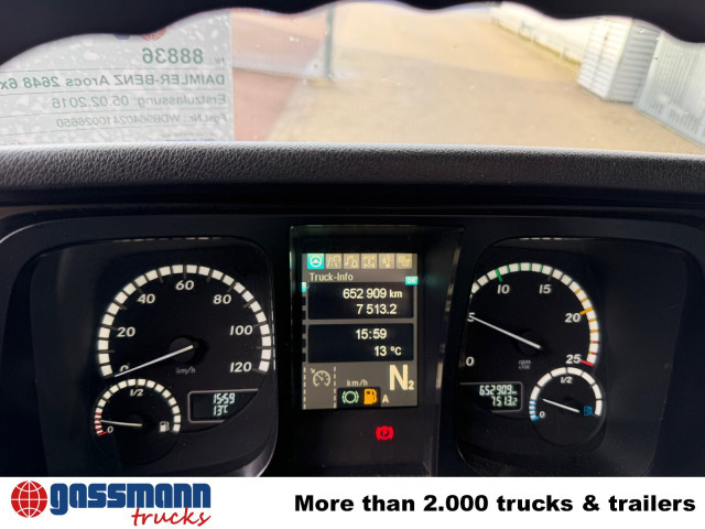 Camion grumier, Camion grue Mercedes-Benz Arocs 2648 6x4 mit Heckkran Epsilon M12Z83,: photos 7