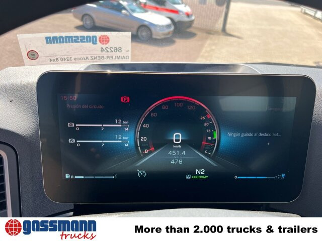 Mercedes-Benz Arocs 3240 8x4/42, Motorabtrieb - Camion ampliroll: photos 2 Mercedes-Benz Arocs 3240 8x4/42, Motorabtrieb - Camion ampliroll: photos 2