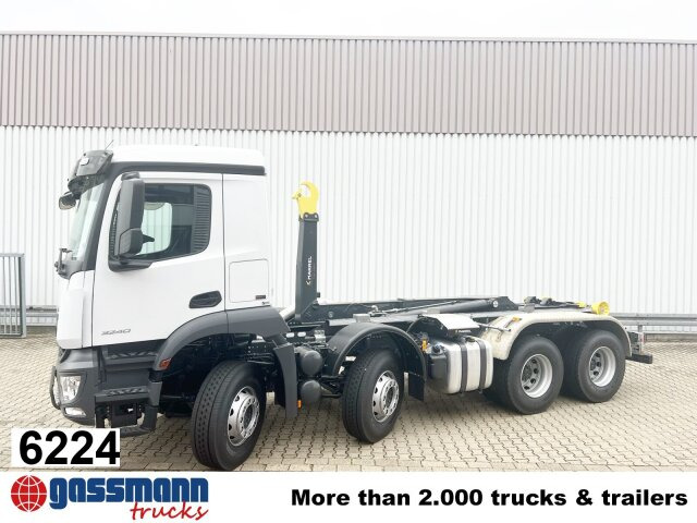 Mercedes-Benz Arocs 3240 8x4/42, Motorabtrieb - Camion ampliroll: photos 1 Mercedes-Benz Arocs 3240 8x4/42, Motorabtrieb - Camion ampliroll: photos 1