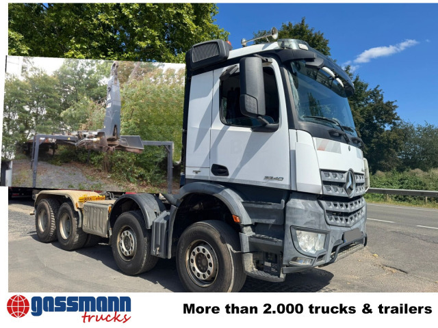 Camion malaxeur Mercedes-Benz Arocs 3240 8x4, 9 cbm Liebherr HTM 904 F: photos 8