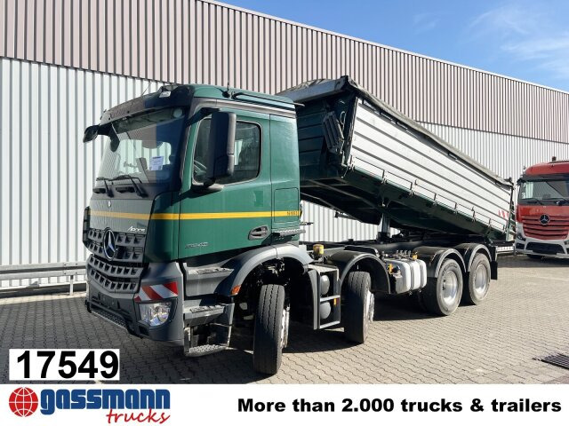 Mercedes-Benz Arocs 3243 K 8x4, Ressenig Thermo Alukipper 3-S - Camion benne: photos 1 Mercedes-Benz Arocs 3243 K 8x4, Ressenig Thermo Alukipper 3-S - Camion benne: photos 1
