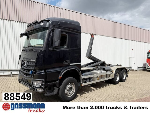 Mercedes-Benz Arocs 3351 6x4, Grounder, Retarder, Multimedia - Camion ampliroll: photos 1 Mercedes-Benz Arocs 3351 6x4, Grounder, Retarder, Multimedia - Camion ampliroll: photos 1