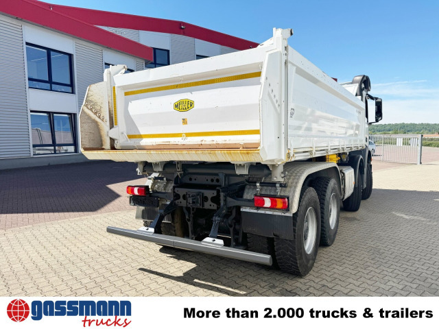 Mercedes-Benz Arocs 4142 K 8x4/4, Meiller Bordmatik links - Camion benne: photos 4 Mercedes-Benz Arocs 4142 K 8x4/4, Meiller Bordmatik links - Camion benne: photos 4