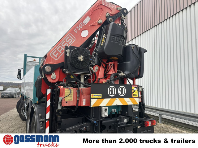 Mercedes-Benz Arocs 4151 K 8x4, Fassi Heckkran F 365 RA. 2.26 - Camion plateau, Camion grue: photos 4 Mercedes-Benz Arocs 4151 K 8x4, Fassi Heckkran F 365 RA. 2.26 - Camion plateau, Camion grue: photos 4