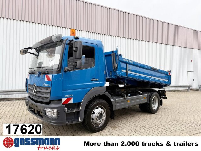 Mercedes-Benz Atego 1630 K 4x2, Meiller 3-Seiten, 2 x AHK Öl - Camion benne: photos 1 Mercedes-Benz Atego 1630 K 4x2, Meiller 3-Seiten, 2 x AHK Öl - Camion benne: photos 1