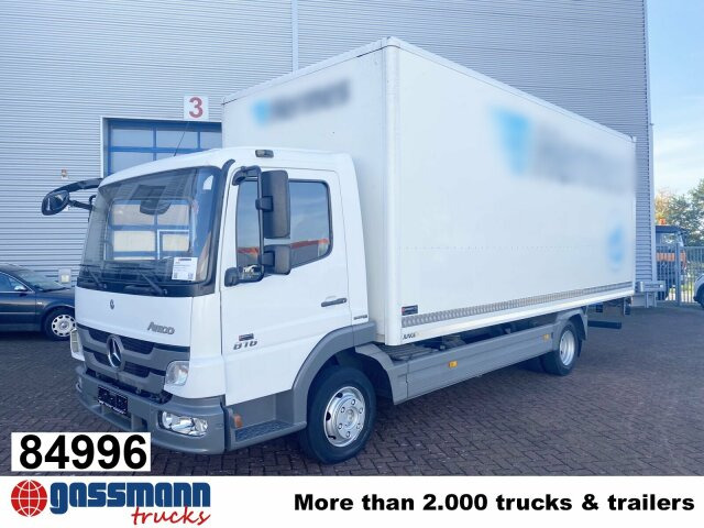 Mercedes-Benz Atego 816 4x2 mit Sörensen LBW - Camion fourgon: photos 1 Mercedes-Benz Atego 816 4x2 mit Sörensen LBW - Camion fourgon: photos 1