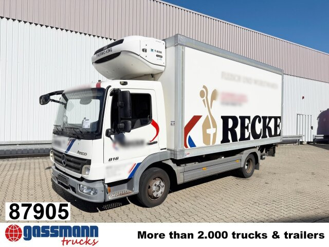 Mercedes-Benz Atego 816 L 4x2, Kühlkoffer, ThermoKing, - Camion frigorifique: photos 1 Mercedes-Benz Atego 816 L 4x2, Kühlkoffer, ThermoKing, - Camion frigorifique: photos 1