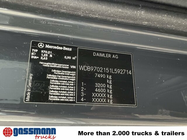 Mercedes-Benz Atego 816 L 4x2 mit LBW, 4x Vorhanden! - Camion fourgon: photos 2 Mercedes-Benz Atego 816 L 4x2 mit LBW, 4x Vorhanden! - Camion fourgon: photos 2