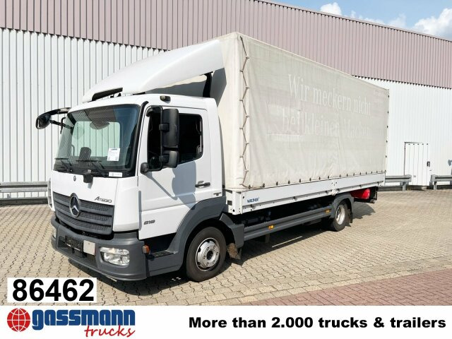 Mercedes-Benz Atego 818/23 L 4x2 mit Sörensen LBW - Camion plateau: photos 1 Mercedes-Benz Atego 818/23 L 4x2 mit Sörensen LBW - Camion plateau: photos 1