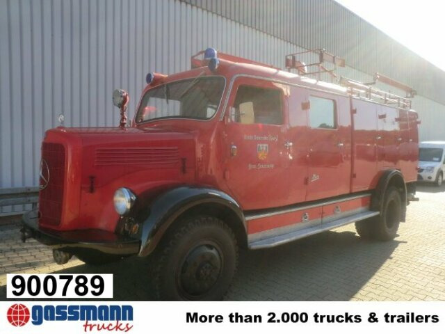 Mercedes-Benz LAF 311 4x4 LF16, Feuerwehr - Camion de pompier: photos 1 Mercedes-Benz LAF 311 4x4 LF16, Feuerwehr - Camion de pompier: photos 1