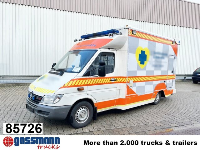 Mercedes-Benz Sprinter 313 CDI 4x2, Rettungswagen - Fourgon utilitaire: photos 1 Mercedes-Benz Sprinter 313 CDI 4x2, Rettungswagen - Fourgon utilitaire: photos 1
