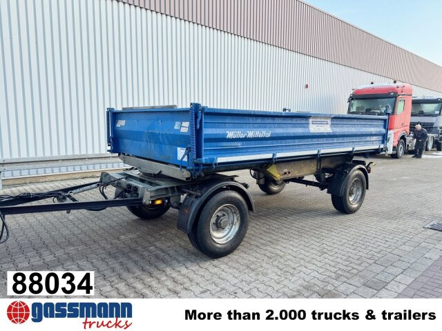 Müller-Mitteltal DHK 12.6, verzinkt! - Remorque benne: photos 1 Müller-Mitteltal DHK 12.6, verzinkt! - Remorque benne: photos 1