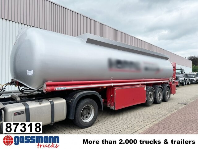 Schrader Z-STA 24-42.7/4, 4 Kammern, ca. 42700l, 2x - Semi-remorque citerne: photos 1 Schrader Z-STA 24-42.7/4, 4 Kammern, ca. 42700l, 2x - Semi-remorque citerne: photos 1