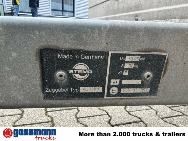 Stema Ateo 2 Autotransportanhänger - Remorque porte-engin surbaissée: photos 5 Stema Ateo 2 Autotransportanhänger - Remorque porte-engin surbaissée: photos 5