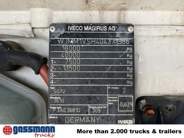 Iveco Stralis AD440X42T/P 4x2, Ex- - Tracteur routier: photos 4 Iveco Stralis AD440X42T/P 4x2, Ex- - Tracteur routier: photos 4