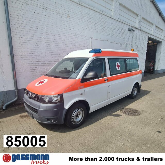 Volkswagen T5 2.0 TDI, Krankenwagen - Ambulance: photos 1 Volkswagen T5 2.0 TDI, Krankenwagen - Ambulance: photos 1