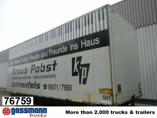 WB Wechselbrücke Koffer, 12x VORHANDEN! - Camion porte-conteneur/ Caisse mobile: photos 1 WB Wechselbrücke Koffer, 12x VORHANDEN! - Camion porte-conteneur/ Caisse mobile: photos 1