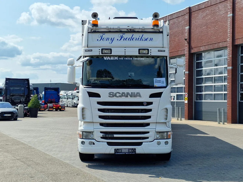 Scania R480 Topline 6x2*4 - Thermoking Frigo - Manual gearbox - Retarder - Steering axle - Full air - Camion frigorifique: photos 2 Scania R480 Topline 6x2*4 - Thermoking Frigo - Manual gearbox - Retarder - Steering axle - Full air - Camion frigorifique: photos 2