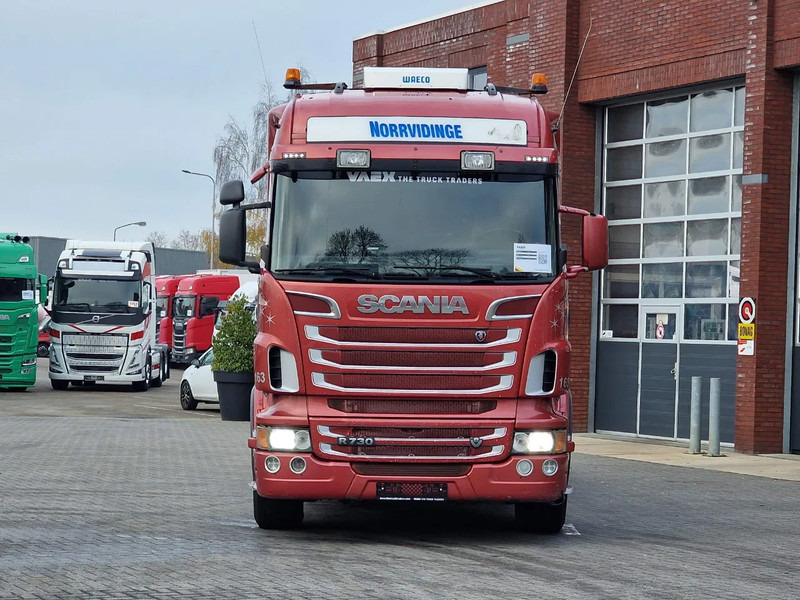 Scania R730 V8 Highline - 8x4*4 - JOAB Hooklift - Steering axle - Full air - Night clima - Camion ampliroll: photos 2 Scania R730 V8 Highline - 8x4*4 - JOAB Hooklift - Steering axle - Full air - Night clima - Camion ampliroll: photos 2