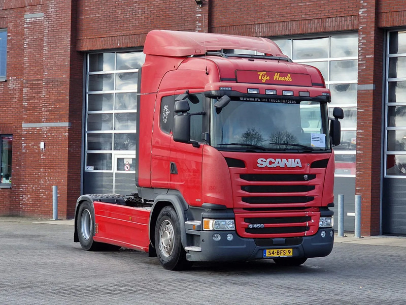 Scania G450 Highline 4x2 - Retarder - Full spoiler - Euro 6 - Navi - Tracteur routier: photos 1 Scania G450 Highline 4x2 - Retarder - Full spoiler - Euro 6 - Navi - Tracteur routier: photos 1