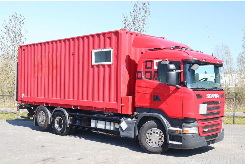 Scania G490 | 6X2 | RETARDER | BDF | MOBILE WORKSHOP | WERKSTATT - Camion fourgon: photos 3 Scania G490 | 6X2 | RETARDER | BDF | MOBILE WORKSHOP | WERKSTATT - Camion fourgon: photos 3