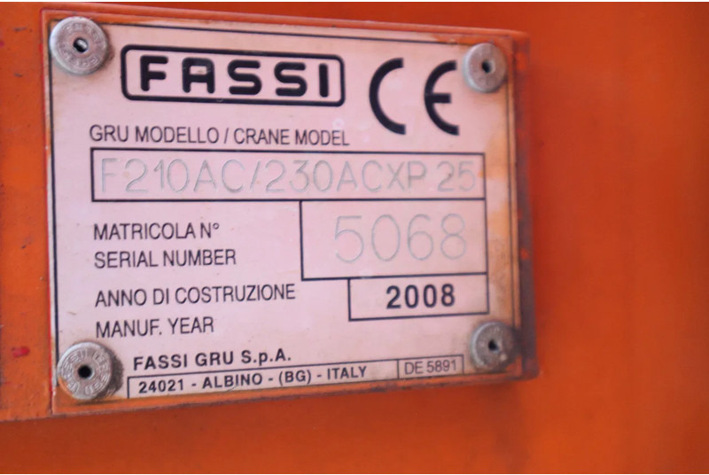 Camion grue Scania R480 | 6X2*4 | FASSI F230-5 | EURO 5 | RETARDER | ONLY 187.000 KM: photos 20