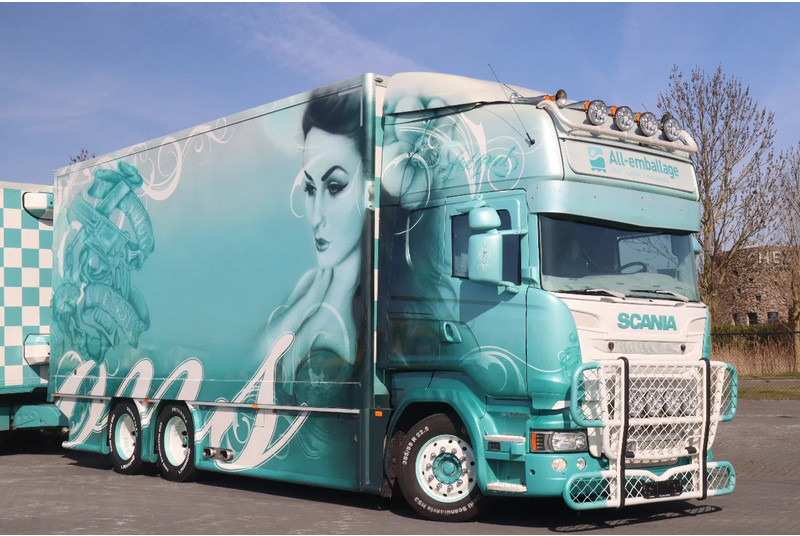 Scania R560 V8 | BERTHONS HOT ROD | CUSTOM SPECIAL TRUCK - Camion fourgon: photos 1 Scania R560 V8 | BERTHONS HOT ROD | CUSTOM SPECIAL TRUCK - Camion fourgon: photos 1