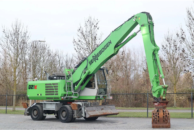 Sennebogen 821E | 821 E | SORTING GRAB | DOZERBLADE | GREAT CONDITION - Pelle sur pneus: photos 5 Sennebogen 821E | 821 E | SORTING GRAB | DOZERBLADE | GREAT CONDITION - Pelle sur pneus: photos 5