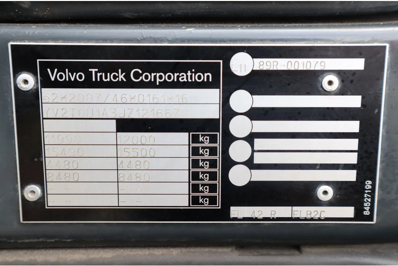 Camion fourgon Volvo FL 210 | 4X2 | TAILLIFT | 12 TON | DUTCH INSPECITON | EURO 6: photos 20
