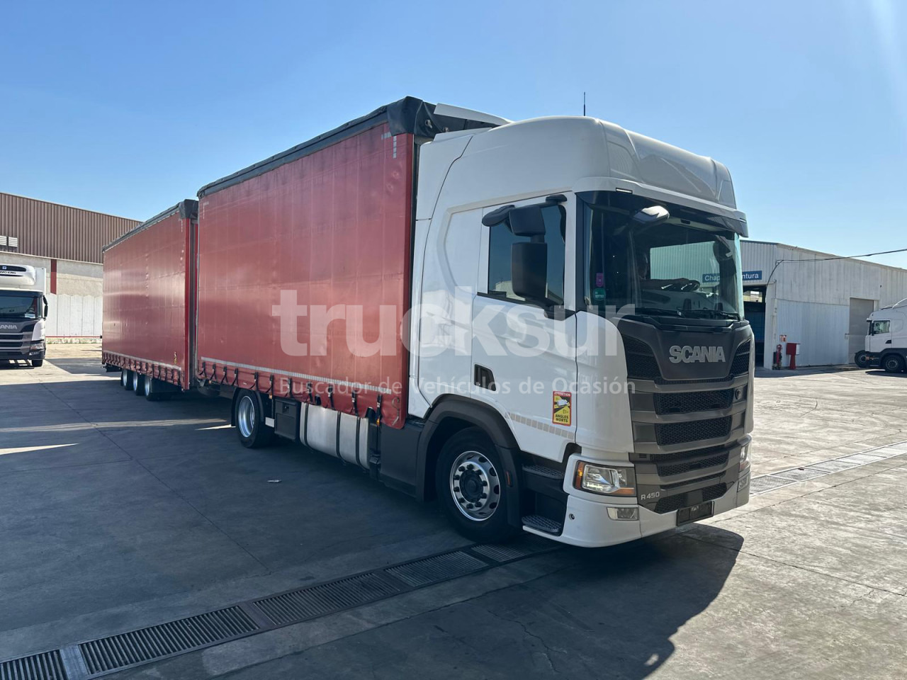 SCANIA R450.18 - Camion à rideaux coulissants: photos 1 SCANIA R450.18 - Camion à rideaux coulissants: photos 1