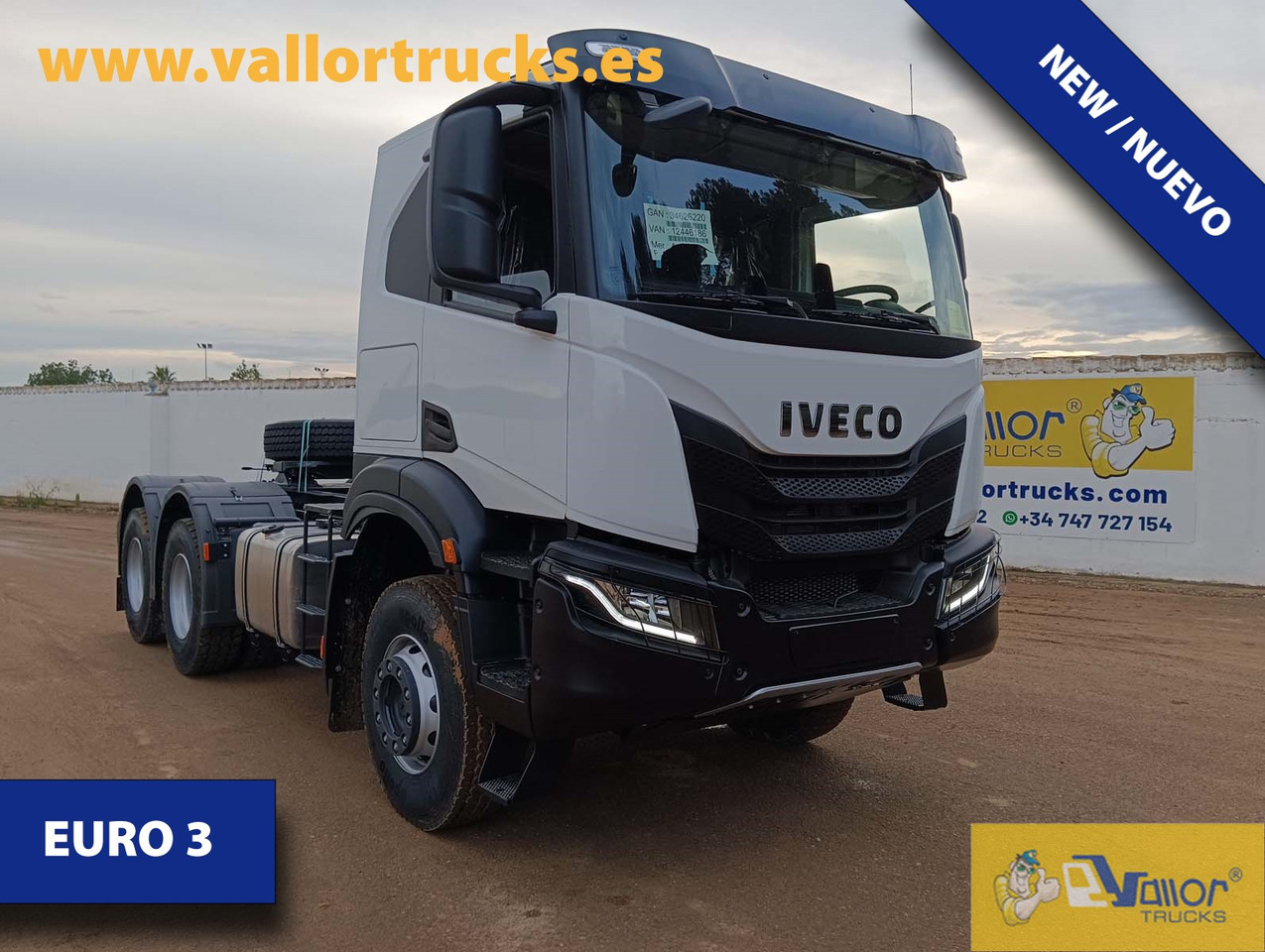 IVECO TWAY 470 6x6 - ONLY FOR EXPORT OUT UE - Tracteur routier: photos 2 IVECO TWAY 470 6x6 - ONLY FOR EXPORT OUT UE - Tracteur routier: photos 2