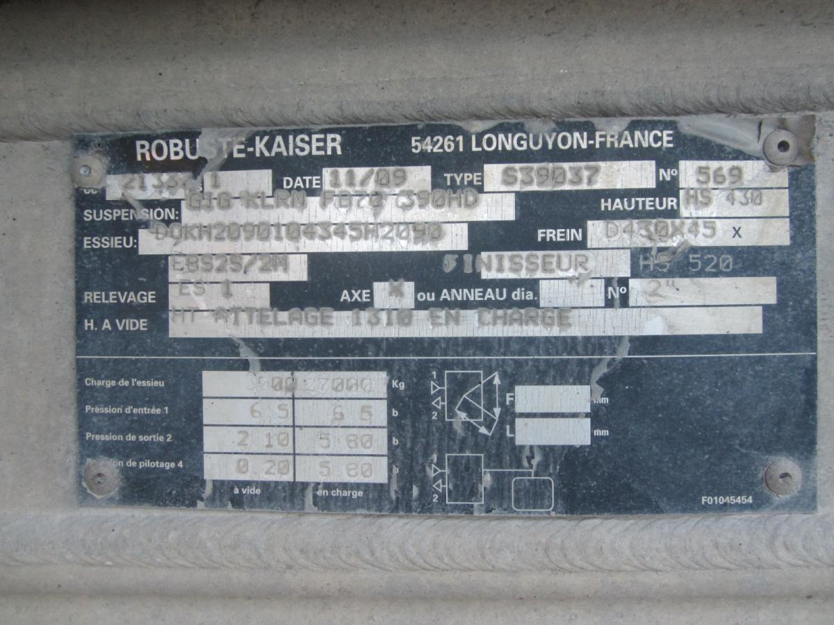 Kaiser - Semi-remorque benne: photos 3 Kaiser - Semi-remorque benne: photos 3