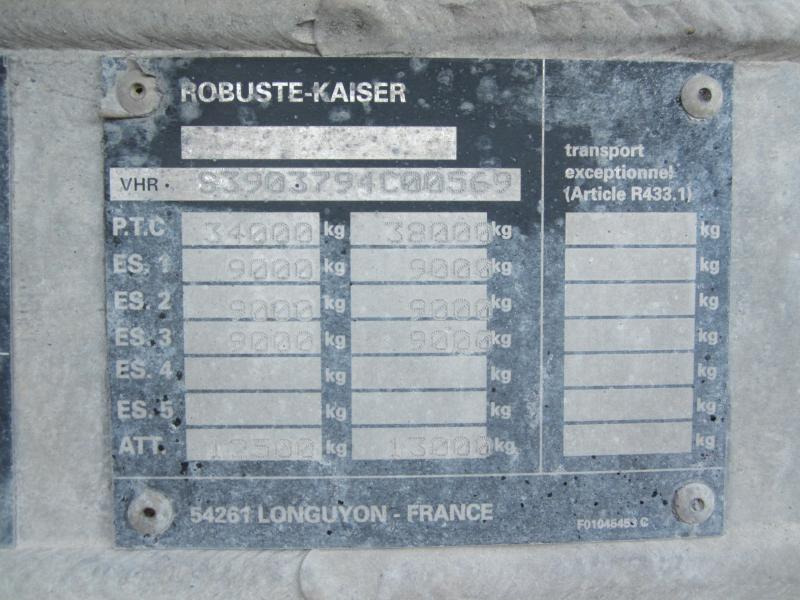 Kaiser - Semi-remorque benne: photos 4 Kaiser - Semi-remorque benne: photos 4