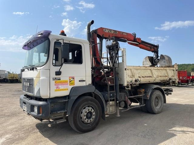 MAN 19.293 - Camion benne, Camion grue: photos 3 MAN 19.293 - Camion benne, Camion grue: photos 3
