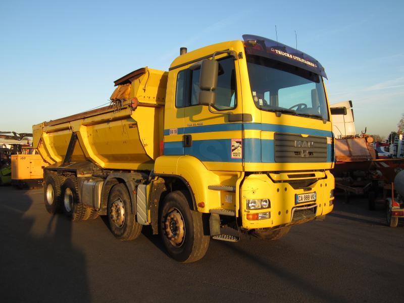 MAN TGA 35.400 - Camion benne: photos 2 MAN TGA 35.400 - Camion benne: photos 2