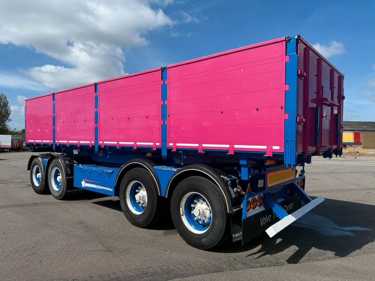 DAPA 30 t. 4 axle Tipper trailer / Kipper - Remorque benne: photos 5 DAPA 30 t. 4 axle Tipper trailer / Kipper - Remorque benne: photos 5