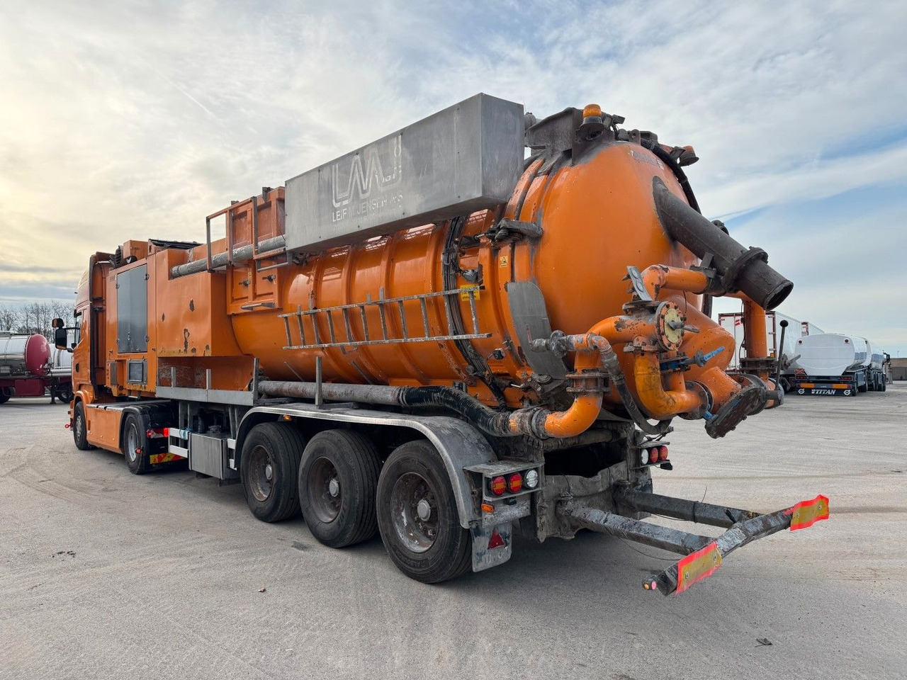 Scania R450 4x2 Euro 6 Disab Centurion LN20 Sauglader - Camion hydrocureur: photos 4 Scania R450 4x2 Euro 6 Disab Centurion LN20 Sauglader - Camion hydrocureur: photos 4