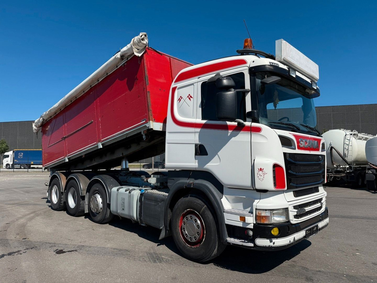 Scania R500 V8 8X2/4 Euro 5 Tipper / Kipper - Camion benne: photos 2 Scania R500 V8 8X2/4 Euro 5 Tipper / Kipper - Camion benne: photos 2