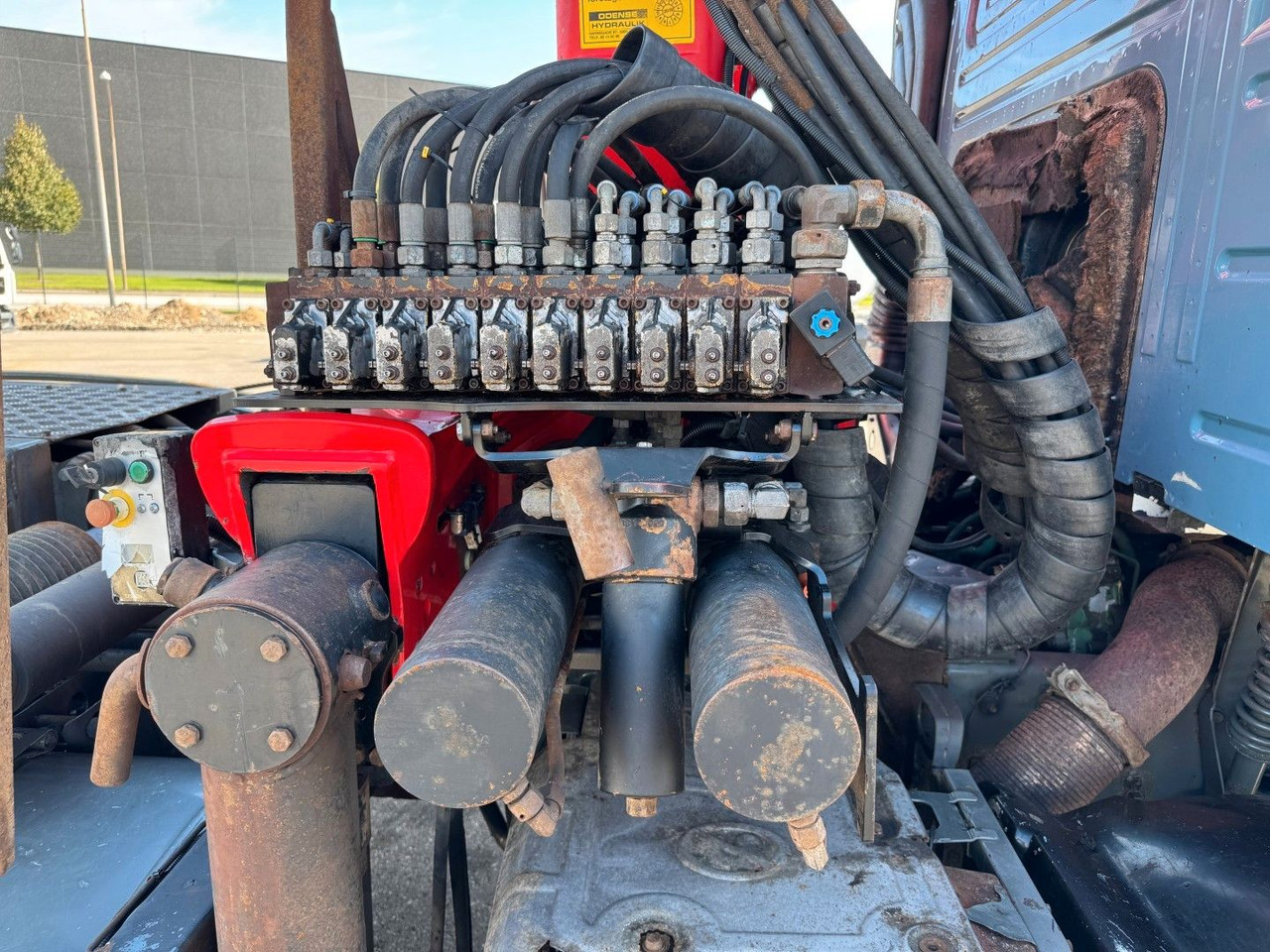 Camion grue Volvo FM340 6x2*4 Kipper / Palfinger Epsilon 150Z96: photos 11