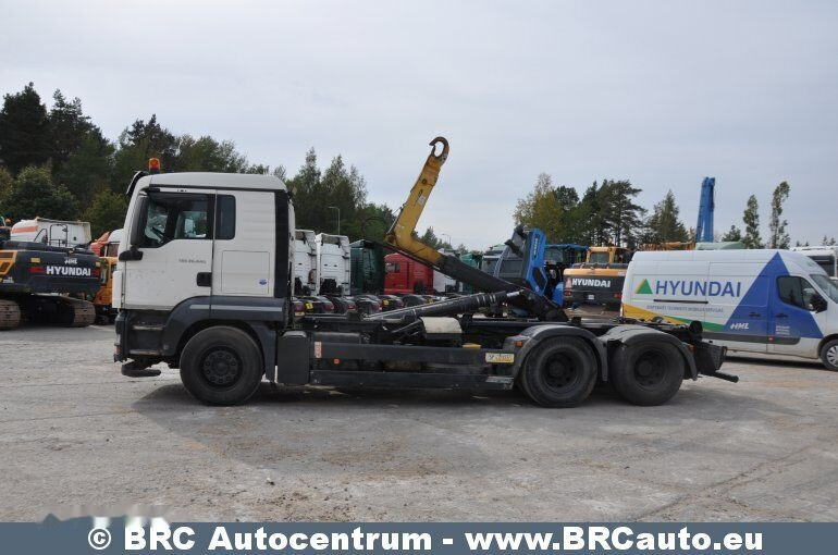 MAN TGS 440 Palfinger 6X2 - Camion ampliroll, Camion grue: photos 4 MAN TGS 440 Palfinger 6X2 - Camion ampliroll, Camion grue: photos 4