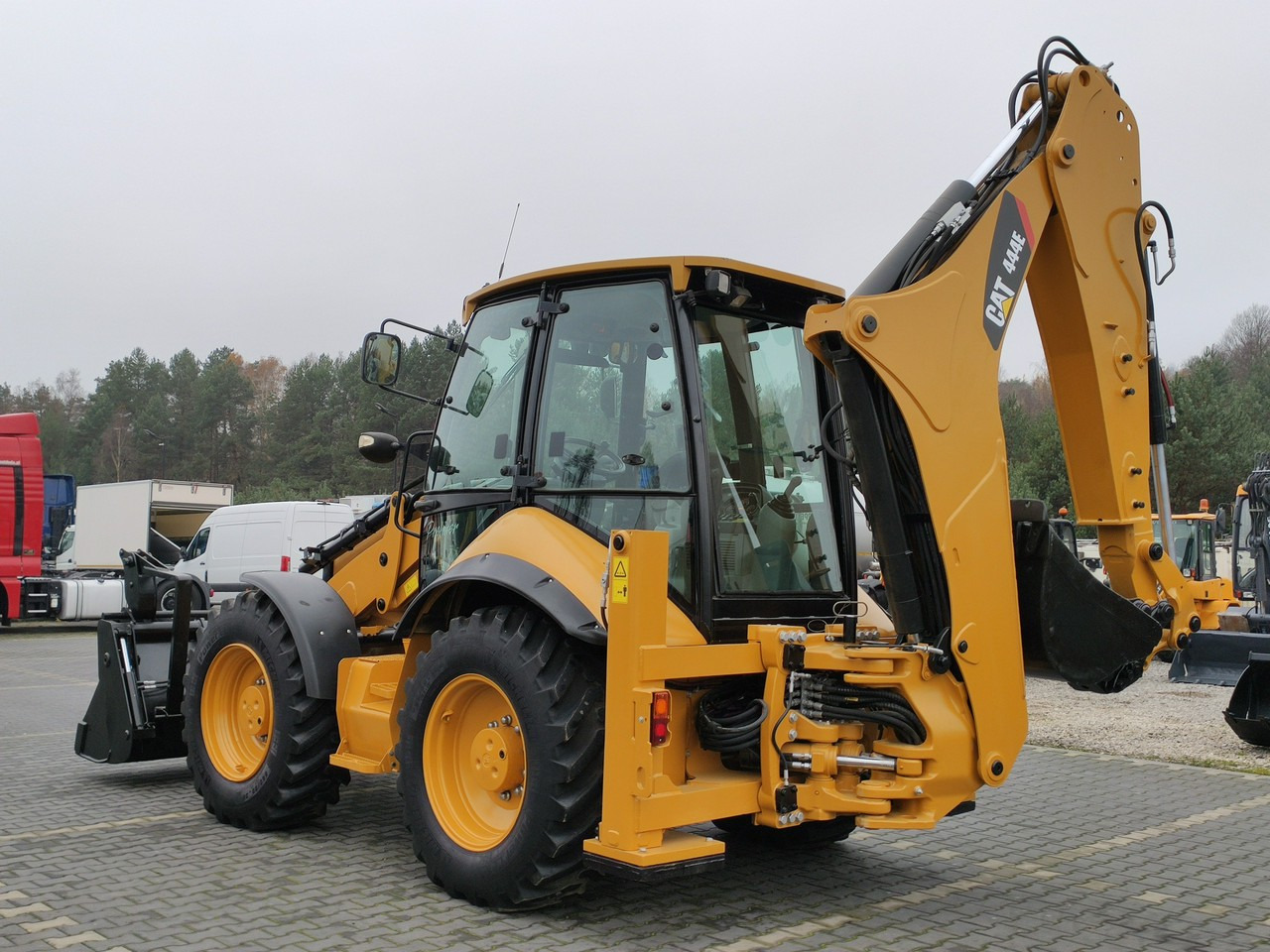 Caterpillar 444E Premier Sterowanie na Joystickach FULL OPCJA - Tractopelle: photos 4 Caterpillar 444E Premier Sterowanie na Joystickach FULL OPCJA - Tractopelle: photos 4