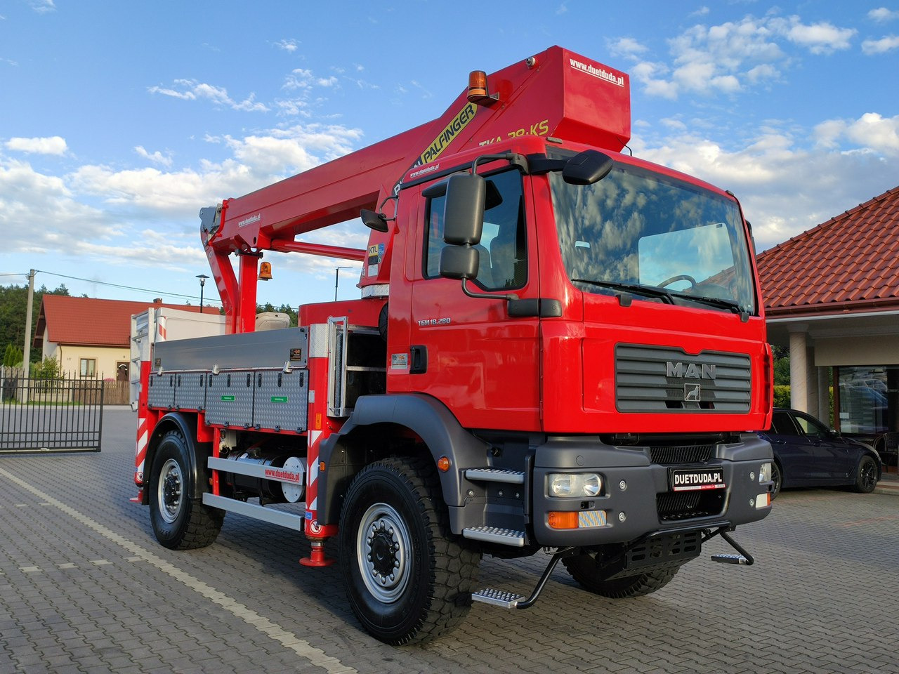 MAN TGM 18.280 4x4 Zwyżka Bison Palfinger TKA 28 Podnośnik Koszowy - Camion avec nacelle: photos 5 MAN TGM 18.280 4x4 Zwyżka Bison Palfinger TKA 28 Podnośnik Koszowy - Camion avec nacelle: photos 5