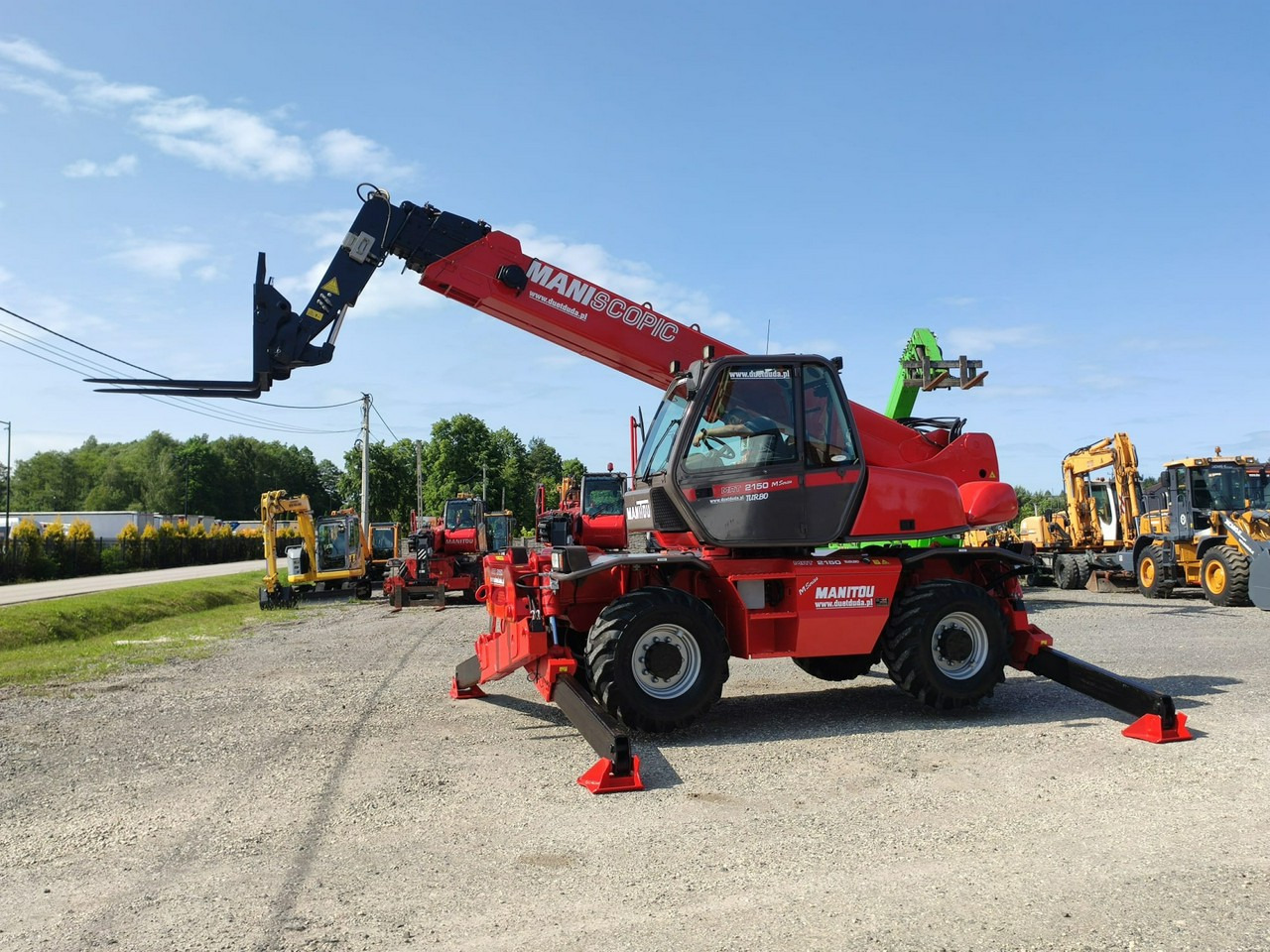 Manitou MRT 2150 ROTO Ładowarka Teleskopowa Obrotowa 2550 1850 1840 - Chariot télescopique: photos 3 Manitou MRT 2150 ROTO Ładowarka Teleskopowa Obrotowa 2550 1850 1840 - Chariot télescopique: photos 3