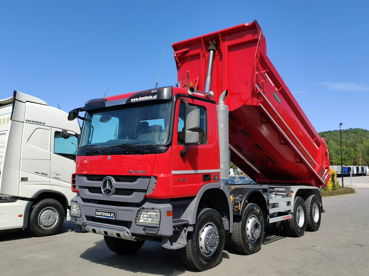 Mercedes Actros 4141 8x6 Wywrot SKIBICKI Automat EPS ze Sprzegłem !!! - Camion benne: photos 1 Mercedes Actros 4141 8x6 Wywrot SKIBICKI Automat EPS ze Sprzegłem !!! - Camion benne: photos 1