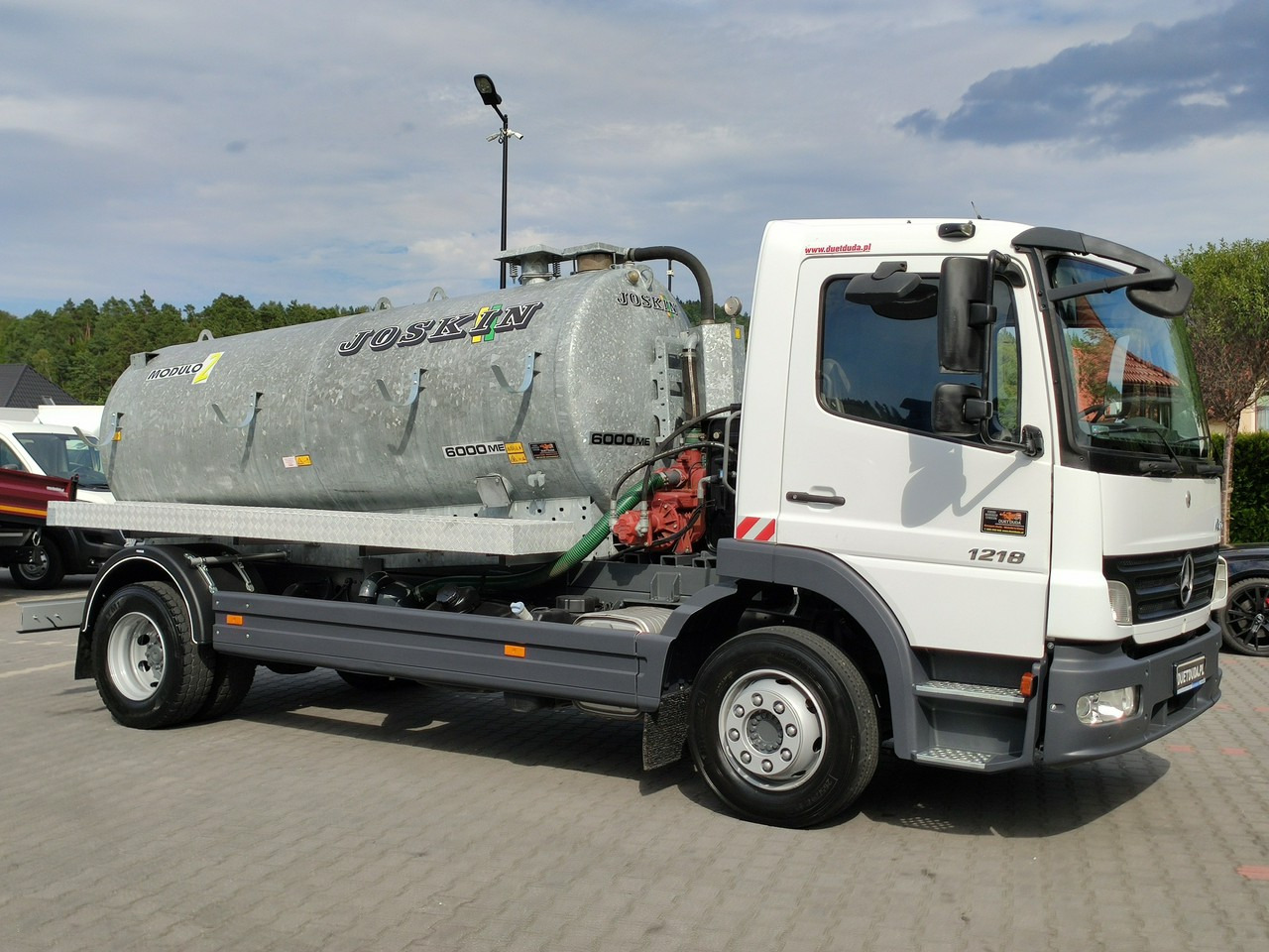 Mercedes Atego 1218 Asenizacyjny Szambiarka Beczka Szambowóz Poj.6m 2019r - Camion hydrocureur: photos 1 Mercedes Atego 1218 Asenizacyjny Szambiarka Beczka Szambowóz Poj.6m 2019r - Camion hydrocureur: photos 1