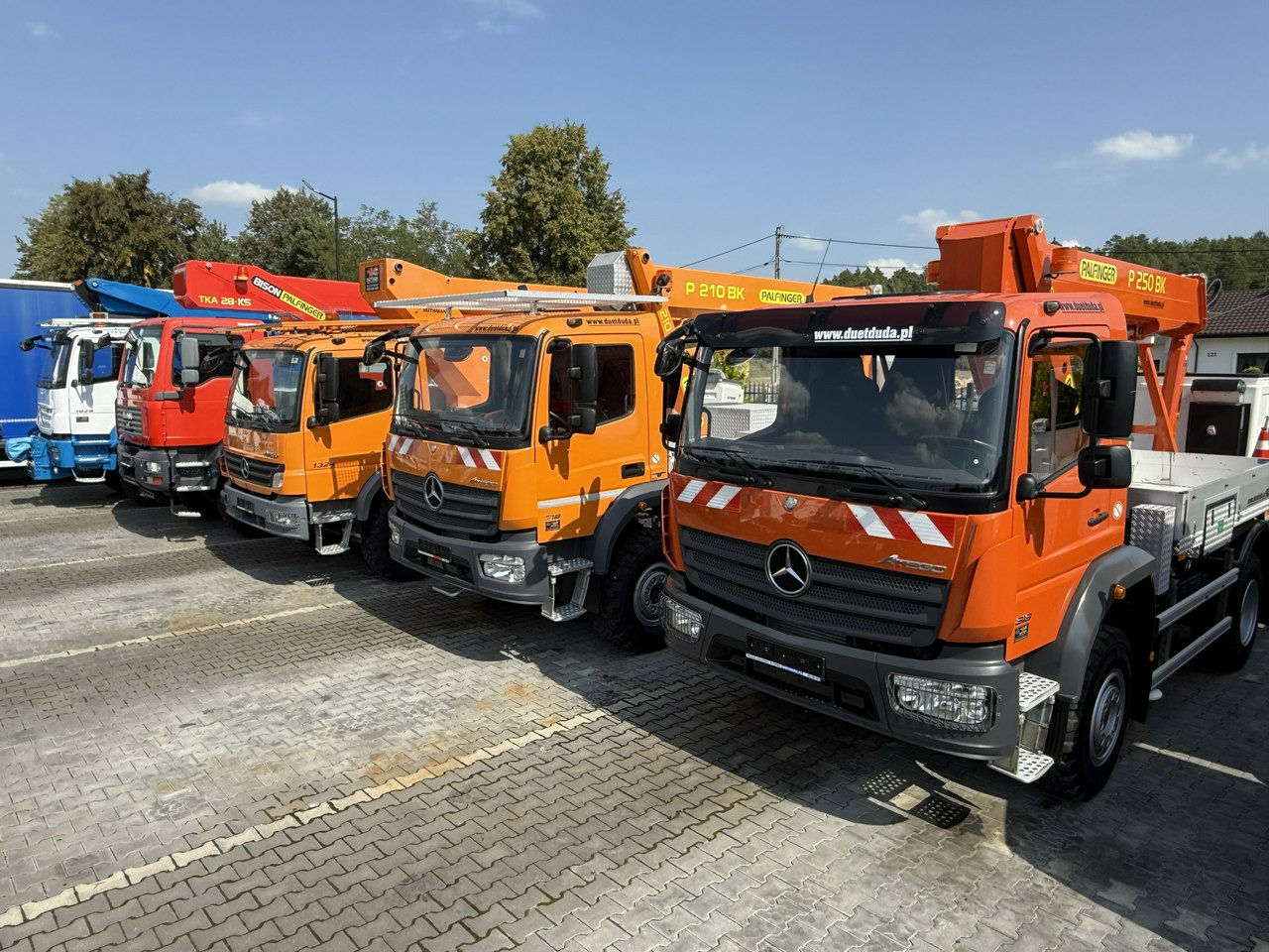 Mercedes Atego 818 E6 4x4 Zwyżka PALFINGER P250 BK Podnośnik Koszowy - Camion avec nacelle: photos 3 Mercedes Atego 818 E6 4x4 Zwyżka PALFINGER P250 BK Podnośnik Koszowy - Camion avec nacelle: photos 3