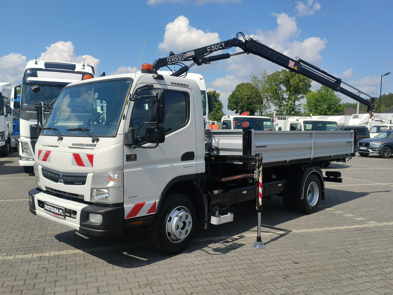 Camion benne Mitsubishi Canter Fuso 9C18 3.0/180KM Automat, HDS FASSI F30 Wywrotka 3-str: photos 20 Camion benne Mitsubishi Canter Fuso 9C18 3.0/180KM Automat, HDS FASSI F30 Wywrotka 3-str: photos 20