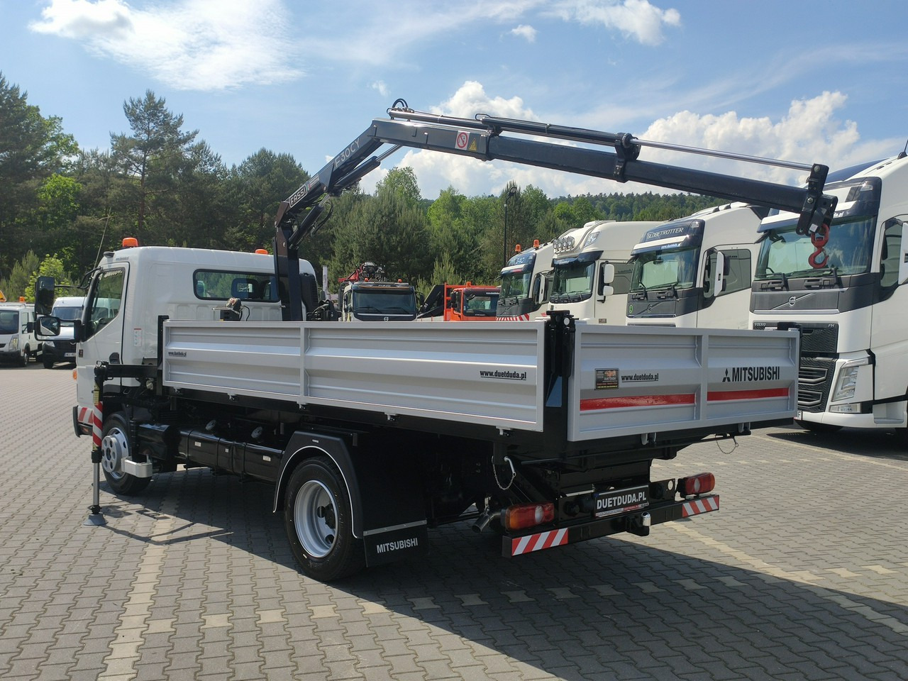 Camion benne Mitsubishi Canter Fuso 9C18 3.0/180KM Automat, HDS FASSI F30 Wywrotka 3-str: photos 11 Camion benne Mitsubishi Canter Fuso 9C18 3.0/180KM Automat, HDS FASSI F30 Wywrotka 3-str: photos 11